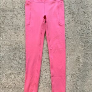 Athleta Vibrant Pink Kids Leggings